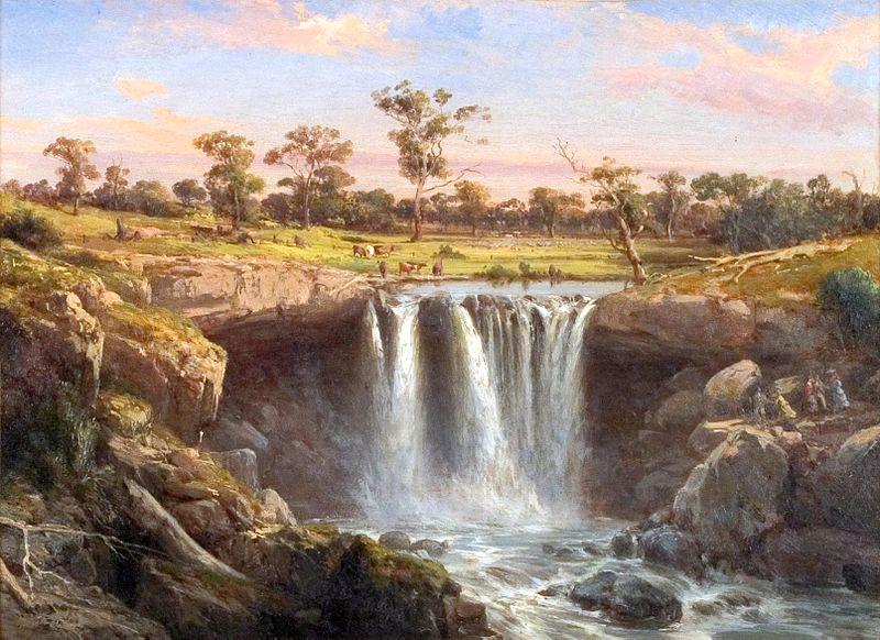 Louis Buvelot One of the Falls of the Wannon